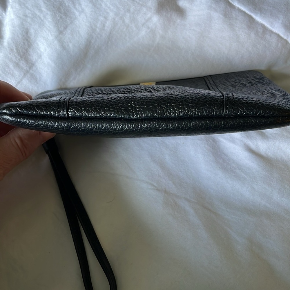 Lodis |Black|Olivia|Leather |Pebbled|Wristlet|Removable Card Stacker Insert|NWOT - Picture 12 of 16